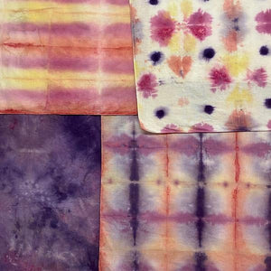 Tie Dyeing with Natural Dyes