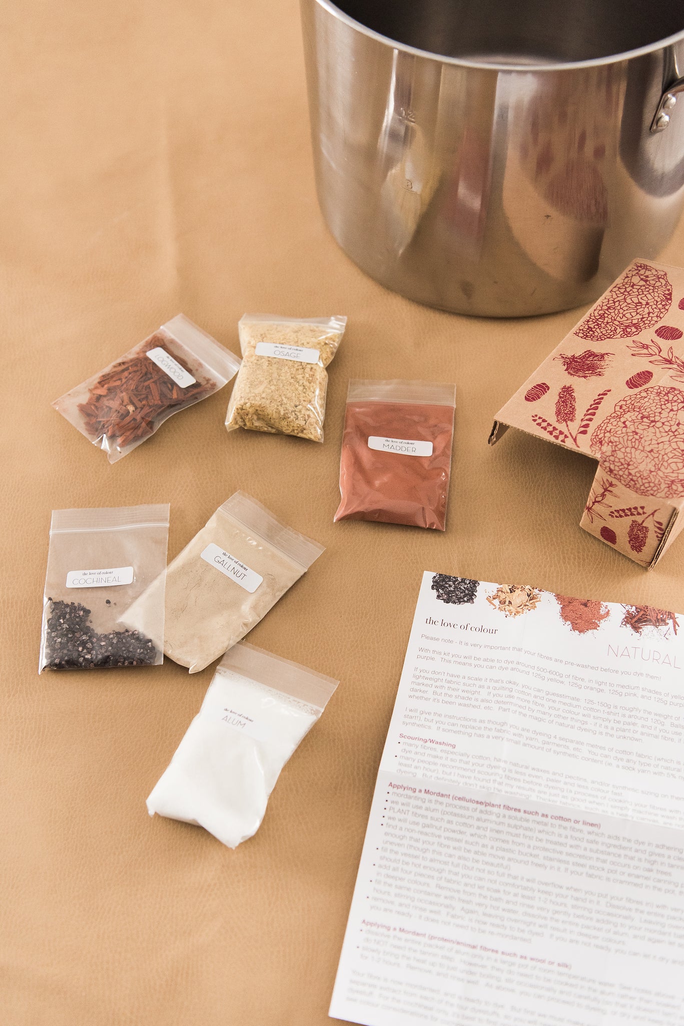 Natural Dye Kit