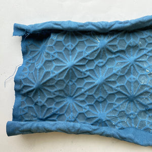 Indigo Dyeing and Clay Resist