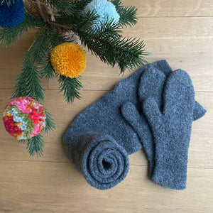 Mitten and Scarf Combo