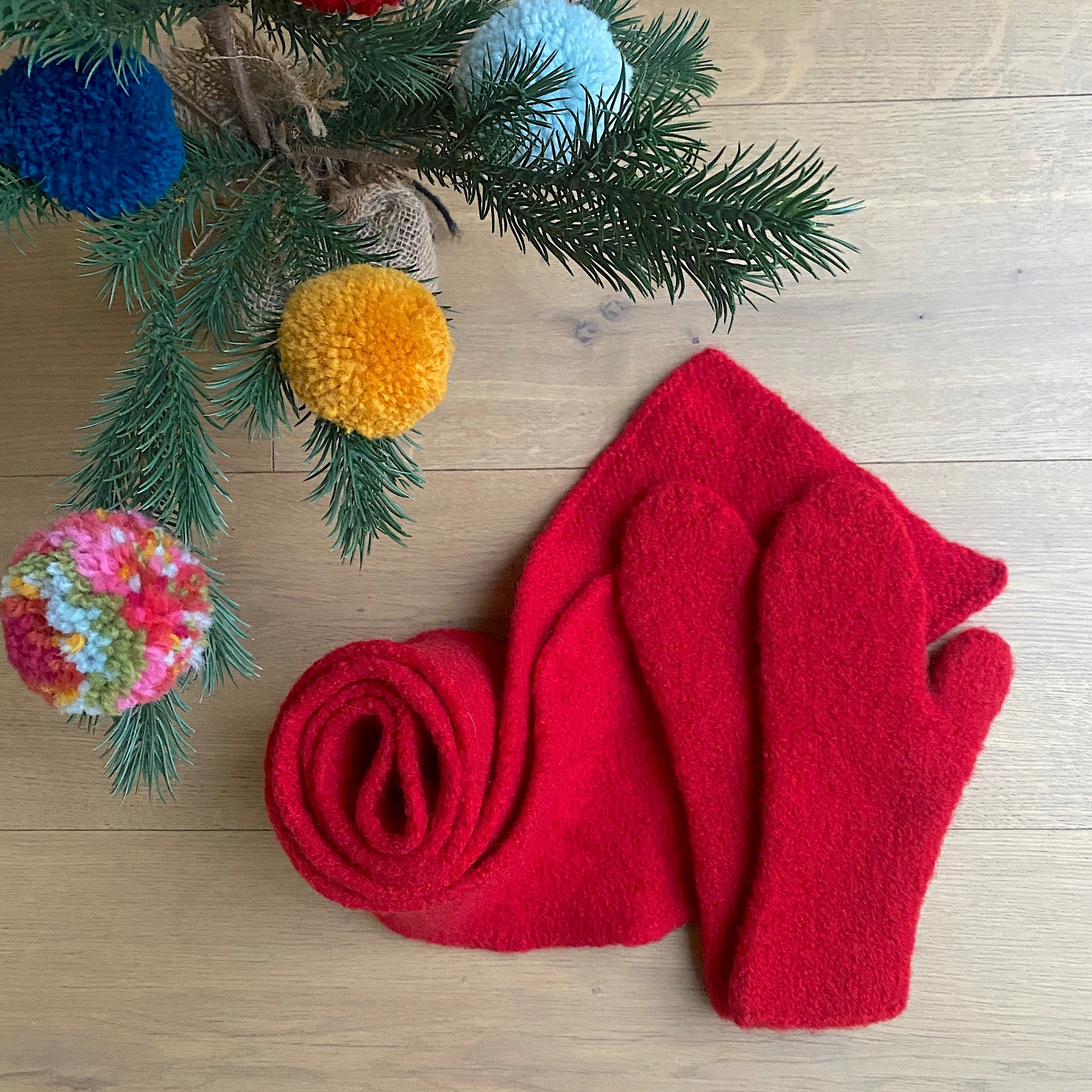 Mitten and Scarf Combo