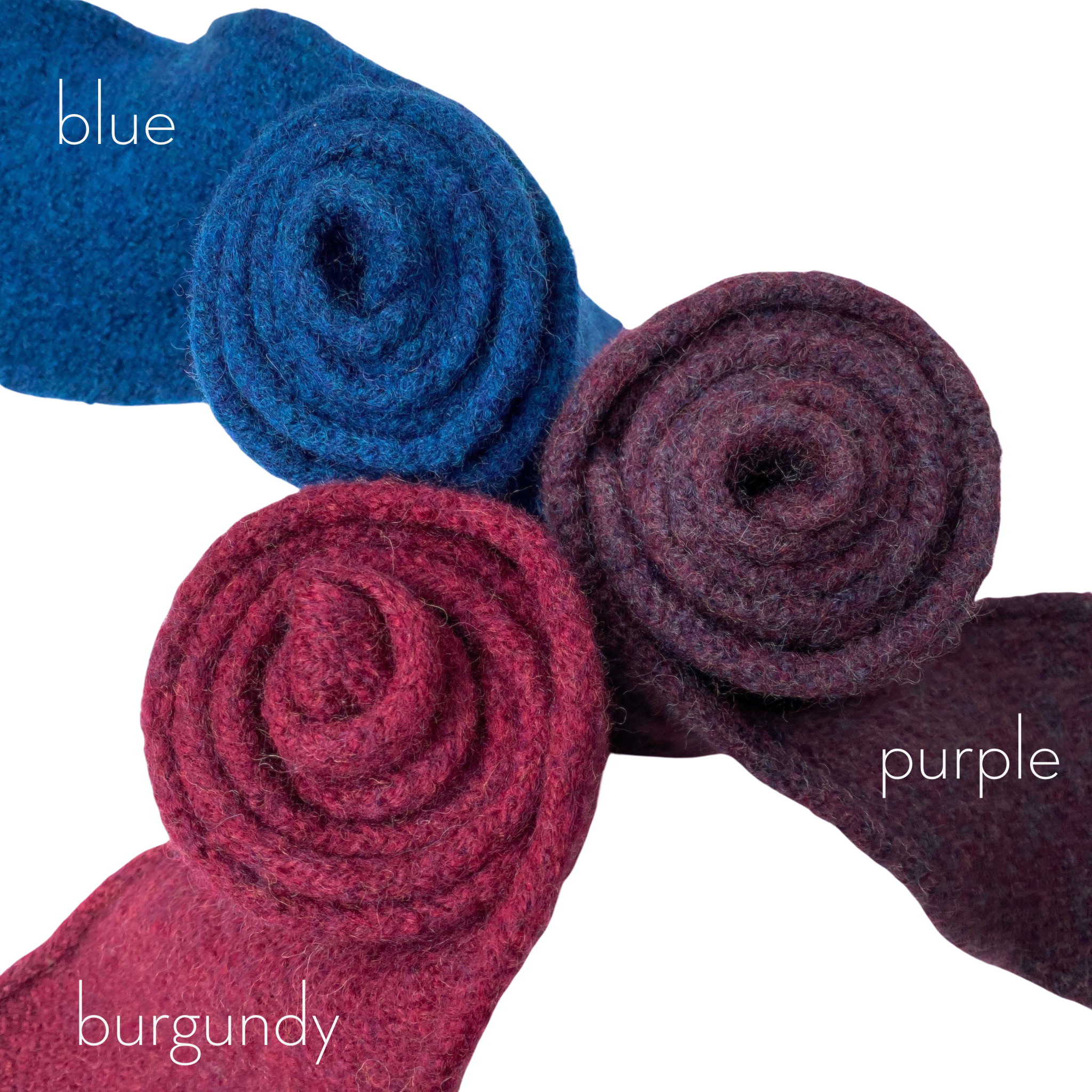 Clearance - Plain Felted Scarf - Discontinued Colours
