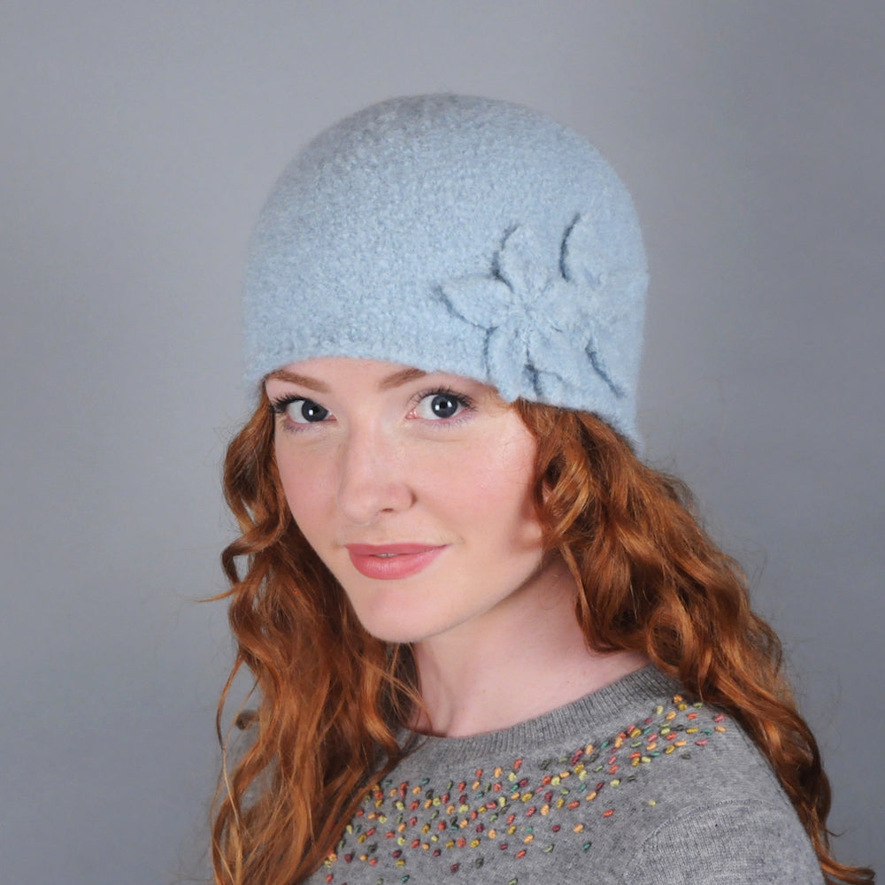 Double Flower Cloche Julie Sinden Handmade & The Love of Colour