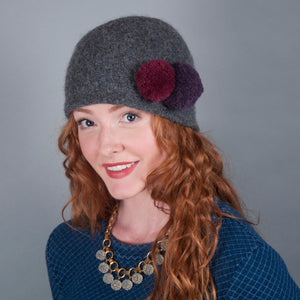 Pom Pom Cloche