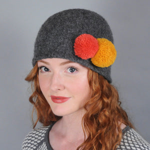 Pom Pom Cloche