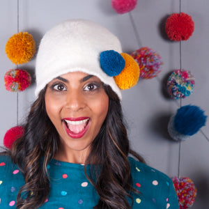 Pom Pom Cloche