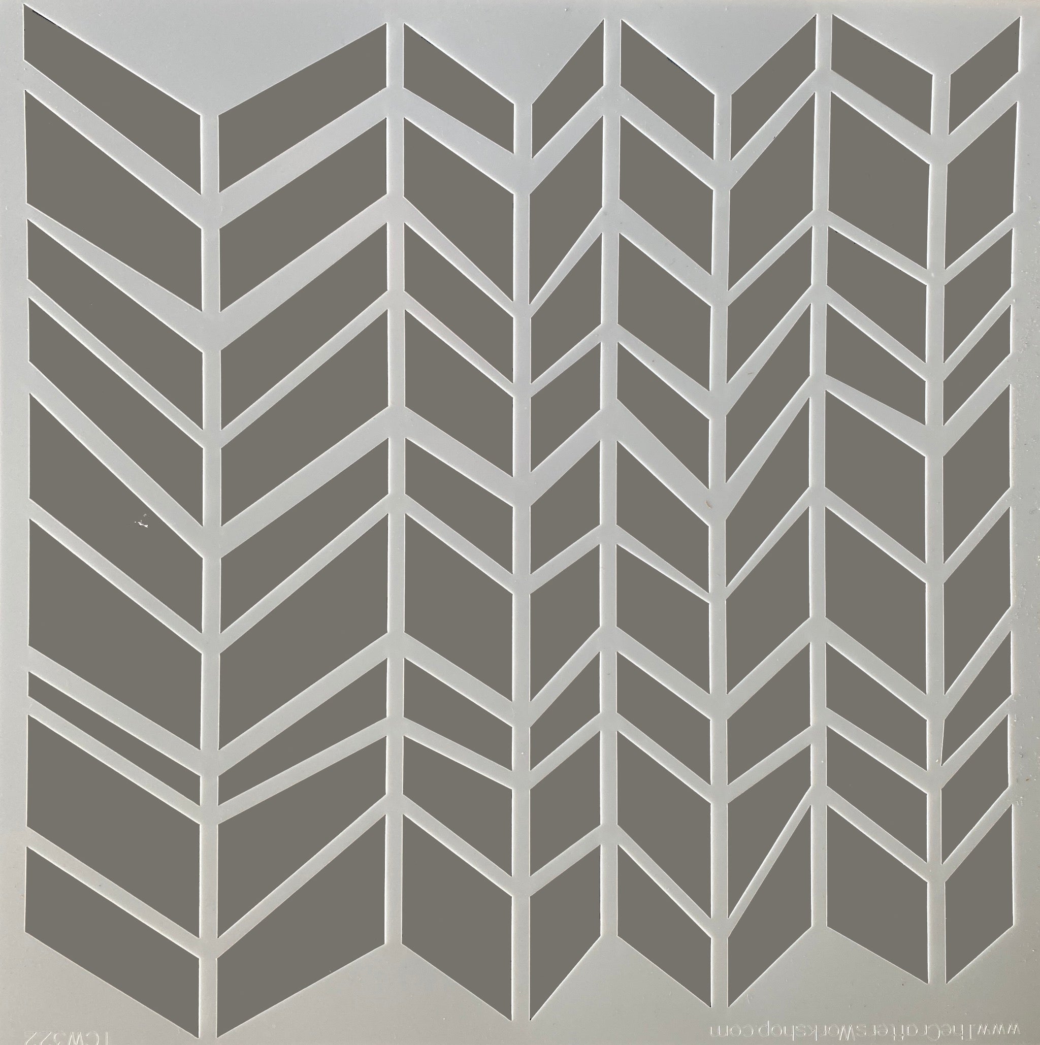 Herringbone Stencil