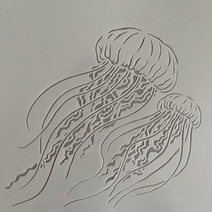 Jellyfish Stencil