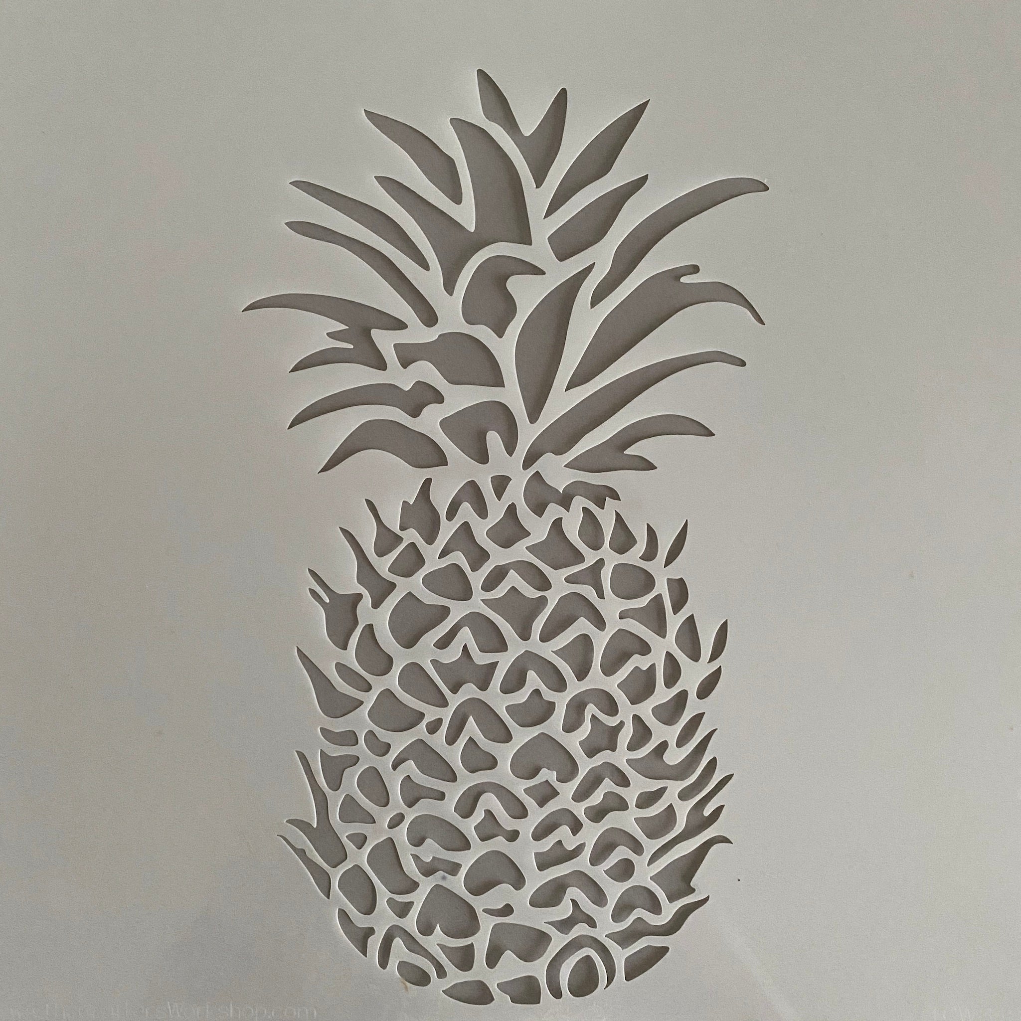 Pineapple Stencil