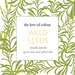 Grow your own dye garden - bundle of nine seed packets